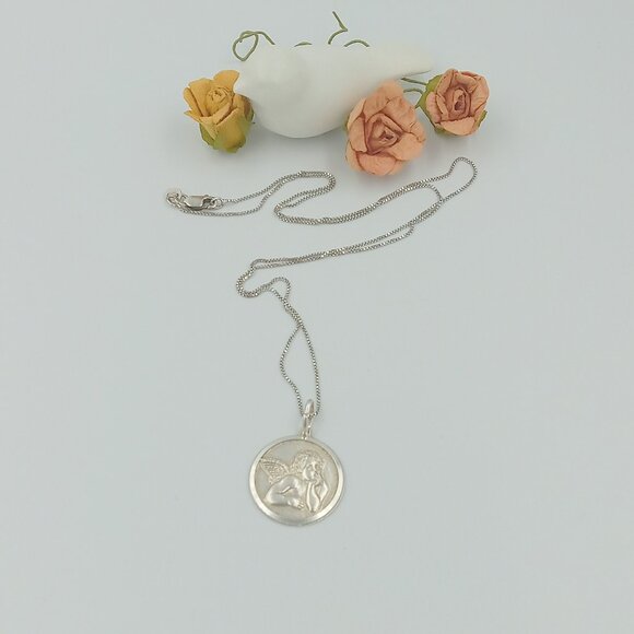 Art Nouveau ST RAPHAELS ANGEL Charm - Picture 5 of 14